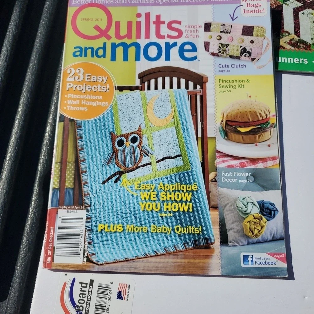 Sashiko Sourcebook Patterns Projects Inspirations‎ Briscoe Quilt Magazine lot 7